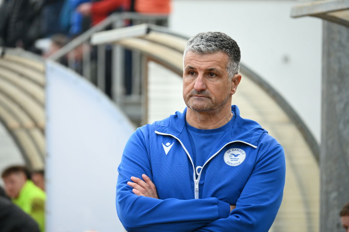 Dragan Tomić, trener Banjola (foto: Siniša Žulić)