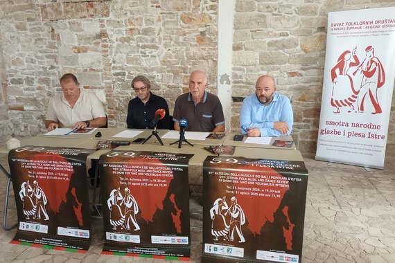 Tar domaćin 59. Smotre narodne glazbe i plesa Istre