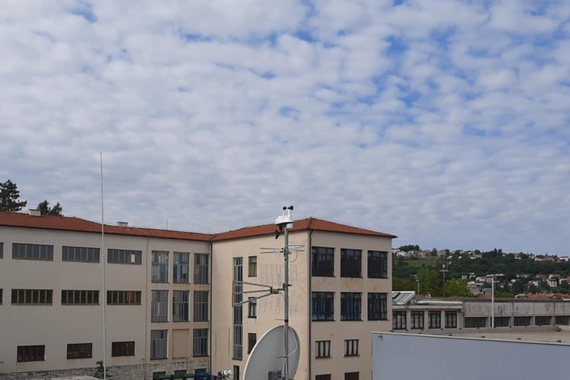 U pazinskoj školi postavljena nova meteorološka postaja