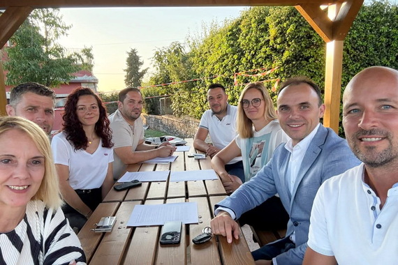 Loris Peršurić s timom obišao mjesne odbore Baderna i Žbandaj