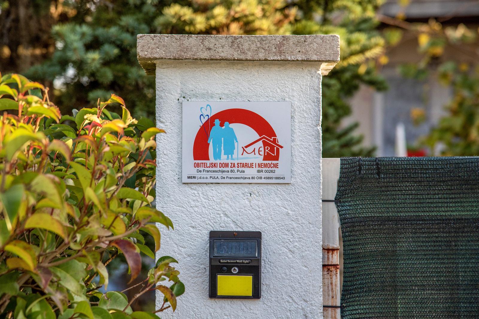 Dom za stare i nemoćne osobe "Meri" na Novoj Verudi u Puli (Foto: Srećko Niketić/PIXSELL)
