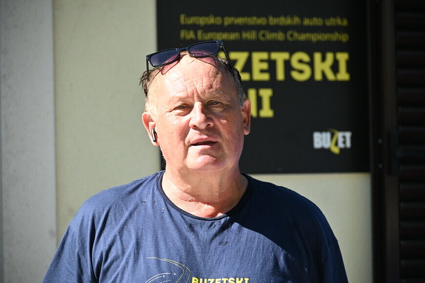 Branko Bašić, alfa i omega utrke (foto: Siniša Žulić)