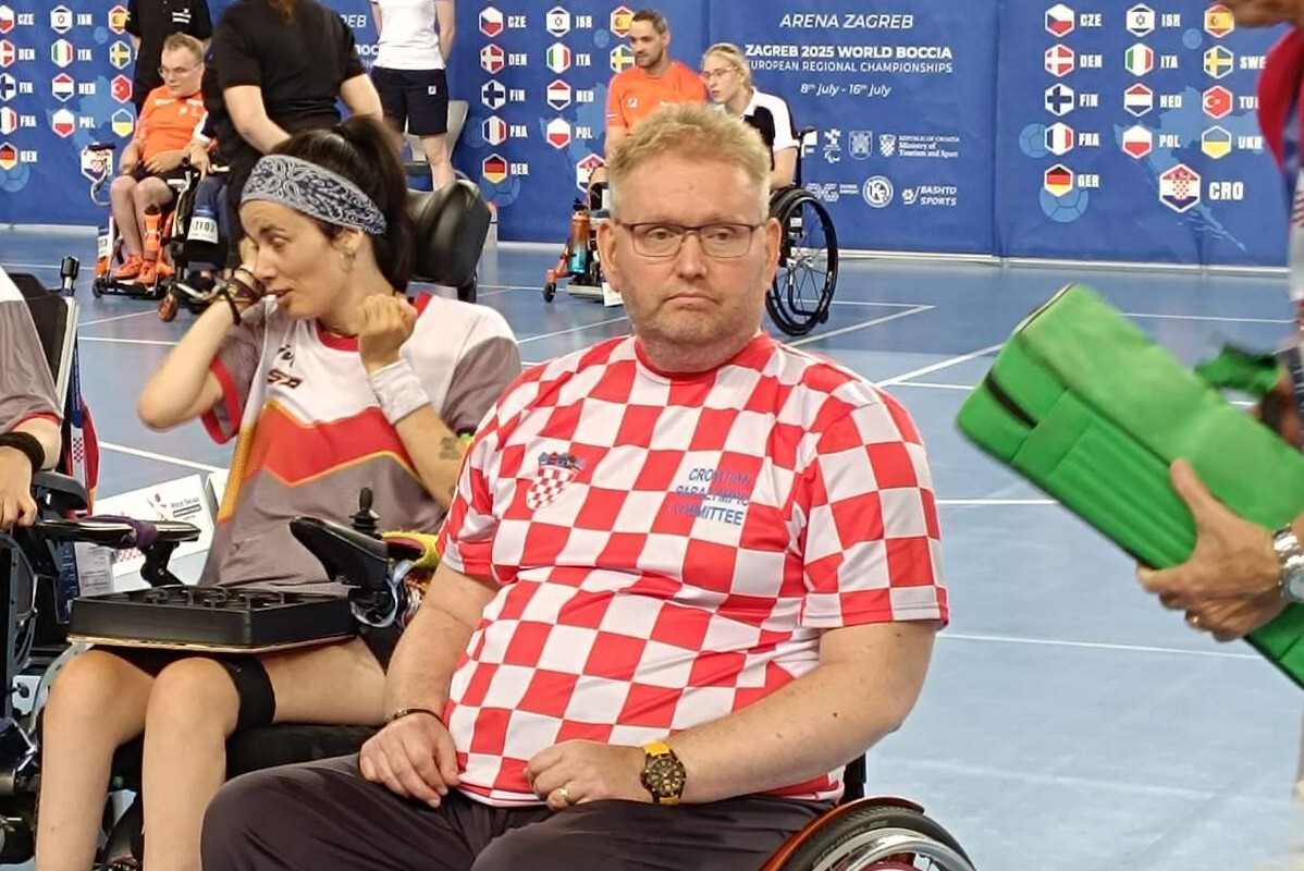 Davor Komar na Europskom prvenstvu u Zagrebu u kolovozu 2025. godine