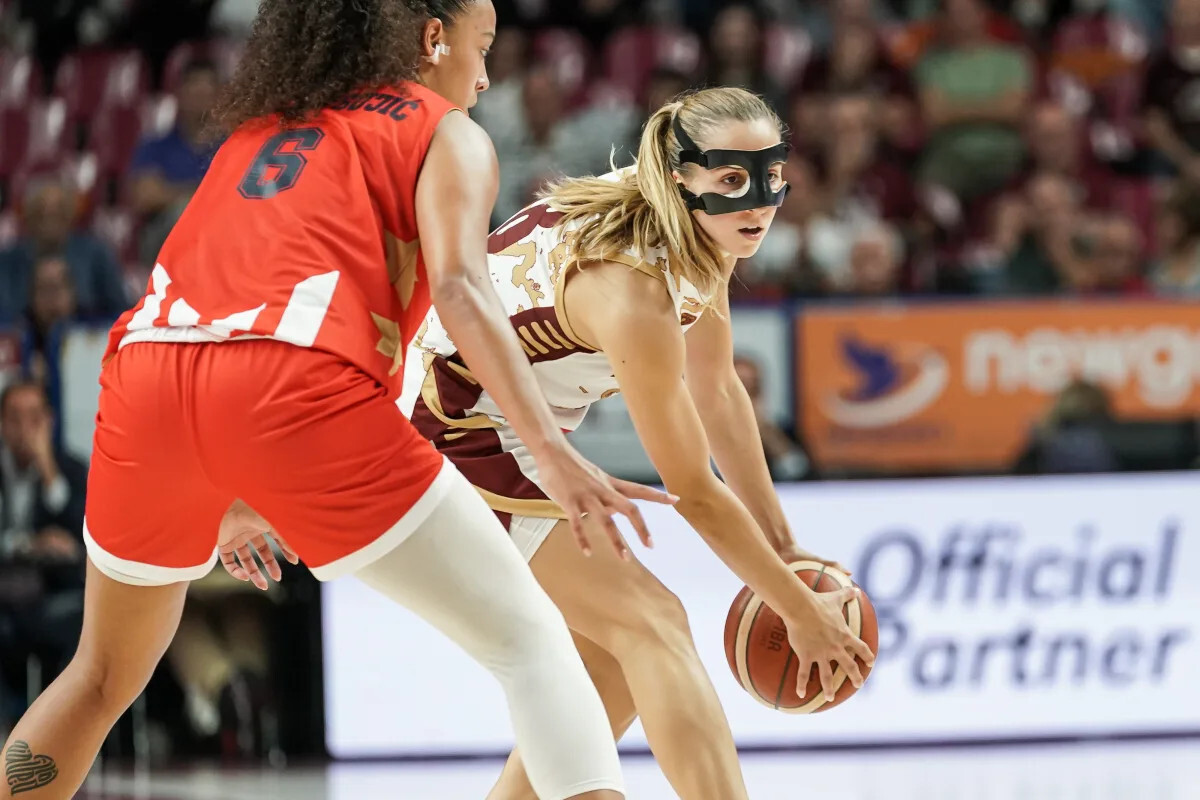 Ivana Dojkić u susretu sa Crvenom Zvezdom (foto: Umana Reyer Venezia)