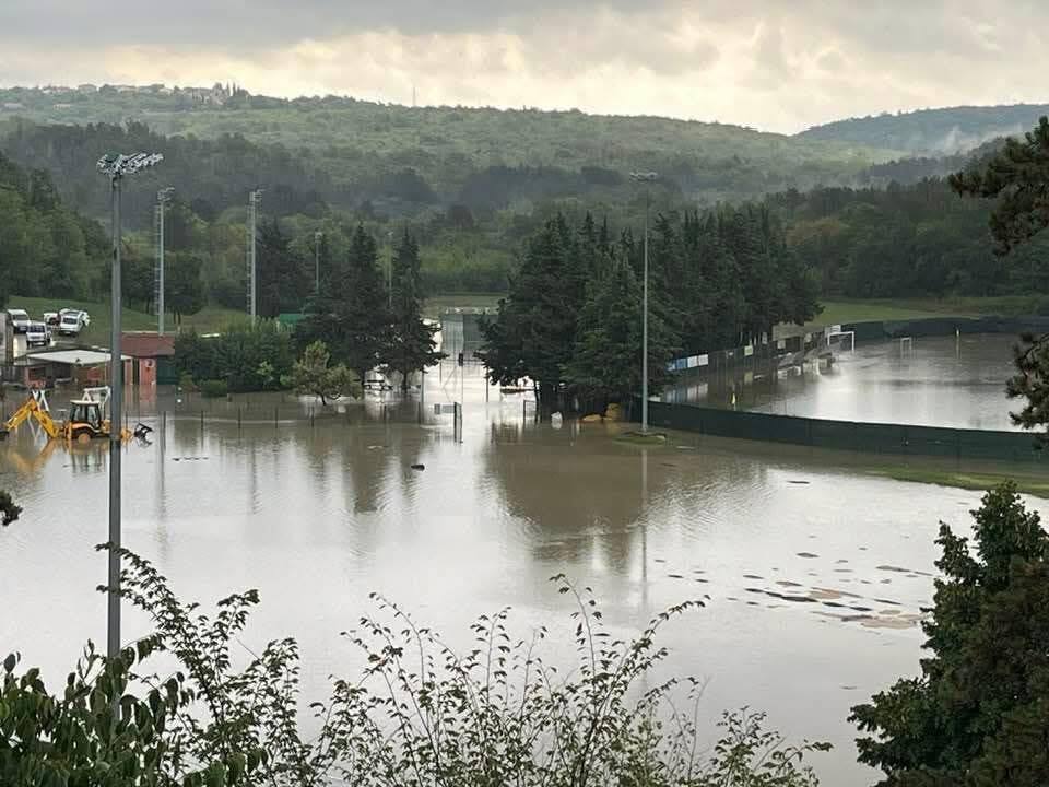 Okolica Buja krajem kolovoza