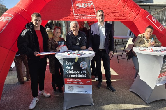 SDP kontra masovnog nadzora: 'Želiš li da ti čitaju poruke na mobitelu?'
