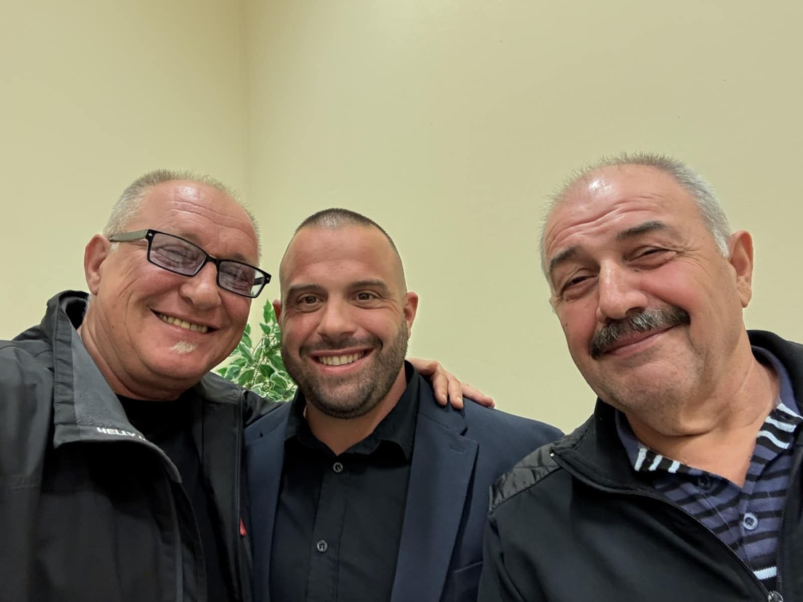 Nenad Jelača, Sean Šturbej i Đulijano Kontuš 