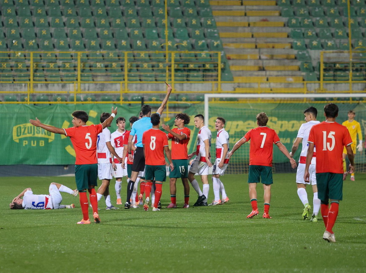 Hrvatska - Portugal u Puli (foto: Srećko Niketić/PIXSELL)