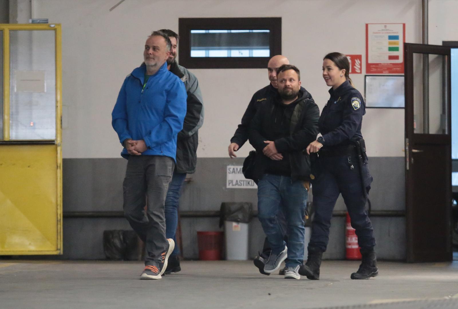 Uhićenje osumnjičenih (Foto: Marko Seper/PIXSELL)