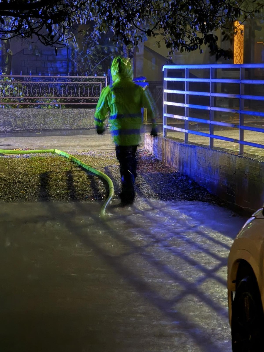 Poplava u Rovinju (Foto: JVP Rovinj)