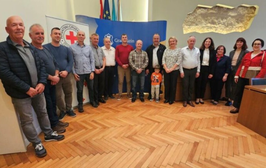 S prijema u Gradu Pazinu