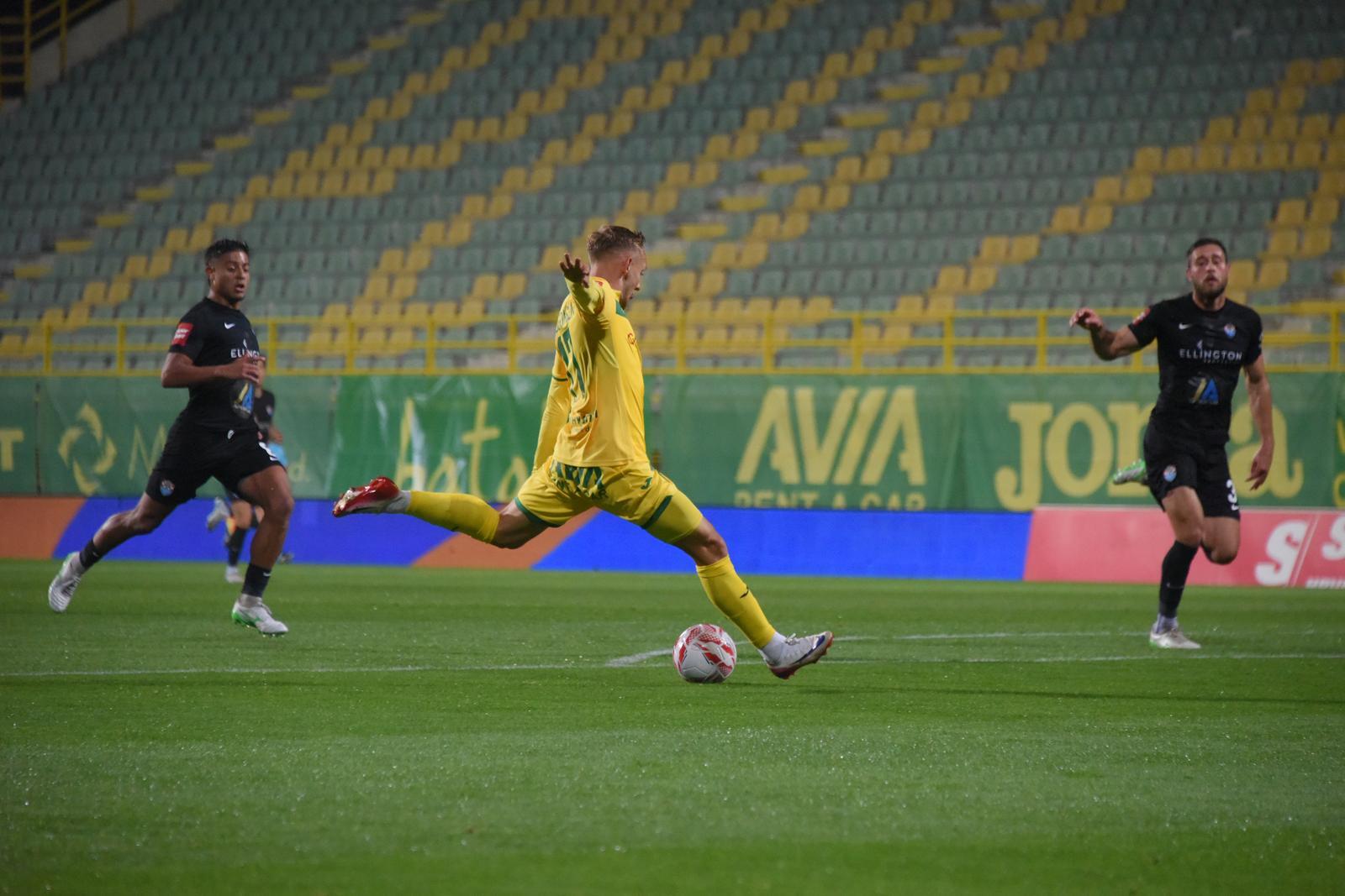 POGODIO U 10. MINUTI - Emil Frederiksen (foto: Saša Miljević / PIXSELL)