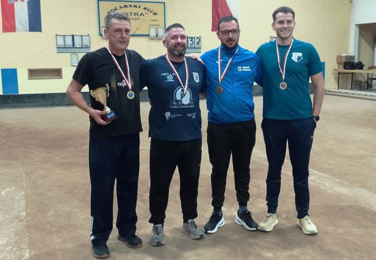 Najbolja četvorica na Prvenstvu Istre (foto: IBS)
