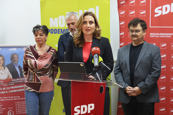 Rovinjski SDP, Možemo i SU traže hitni prekid projekta Laste