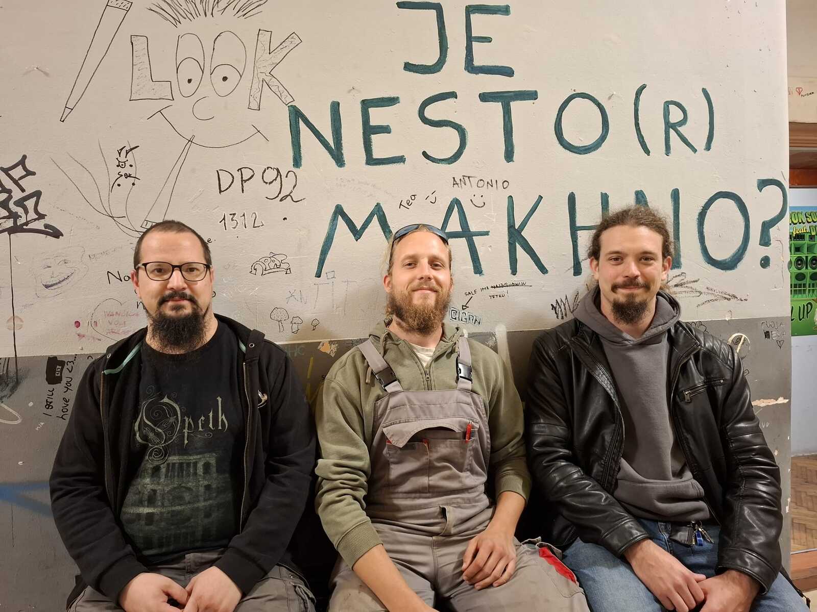 David Valenta, Antonio Laković i Bruno Dušić - Graia (Foto: Mirjana Vermezović Ivanović)