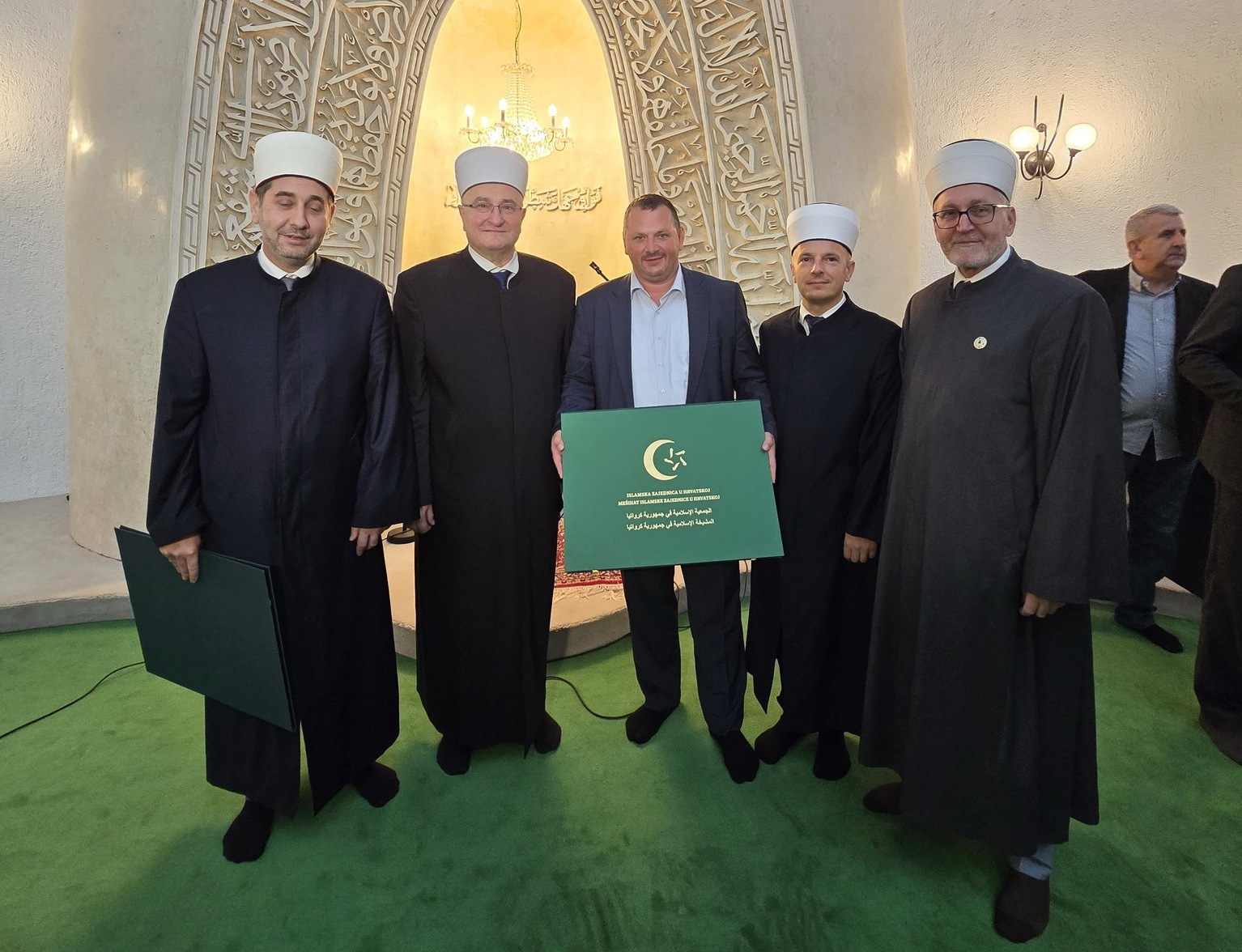 S dodjele priznanja u prostorijama Islamskog centra u Zagrebu