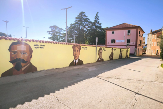 Šest vodnjanskih velikana dobilo svoj mural - evo po čemu su poznati