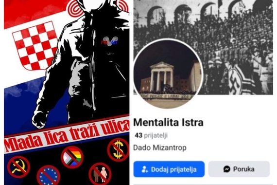 Uoči večerašnjeg Antifa festivala, Mentalita Istra s istaknutim kukastim križem poziva na 'anti antifa' okupljanje na parkiralištu Rojca. Evo što kaže policija