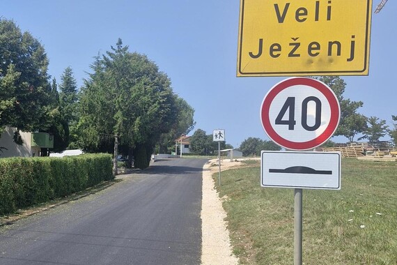U ponedjeljak počinje rekonstrukcija pazinske ceste