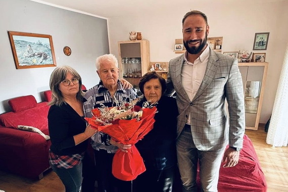 70 godina ljubavi i zajedničkog života Petra i Emilije - upoznali se na plesu u Jadreškima