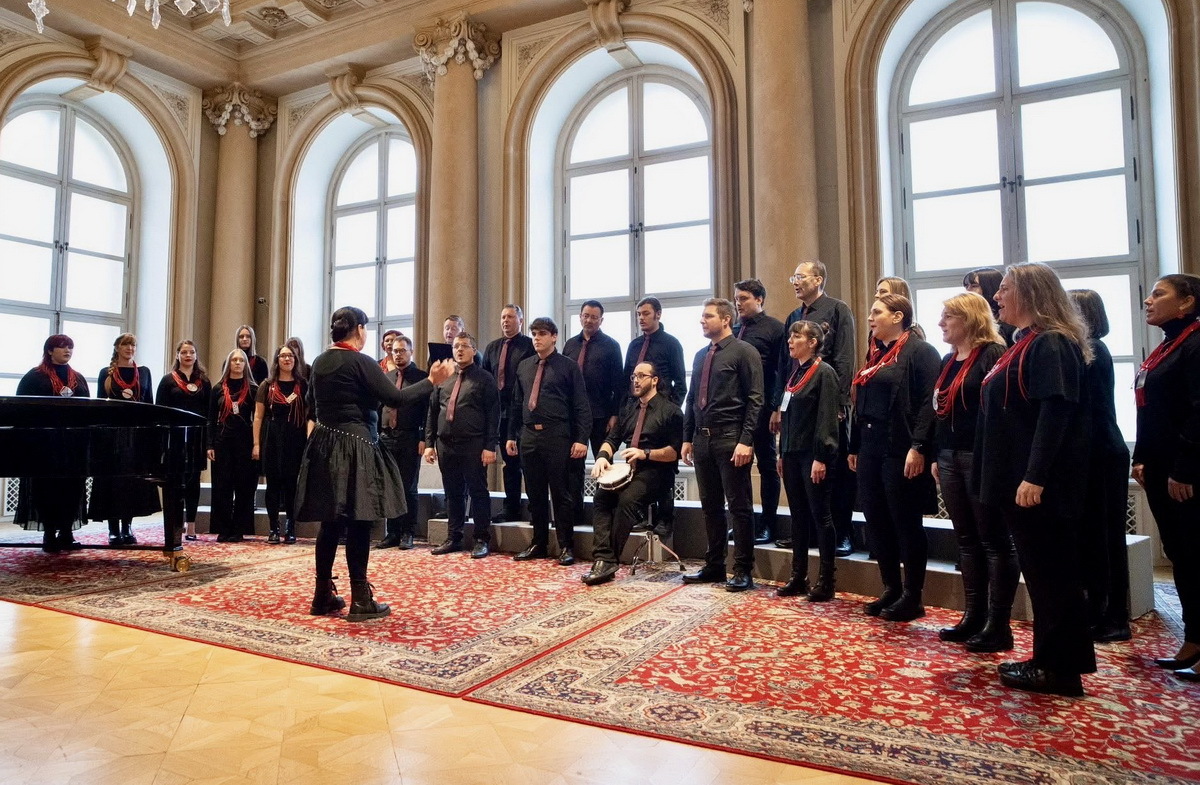 Nastup zbora Cantus PoPuli u Bratislavi