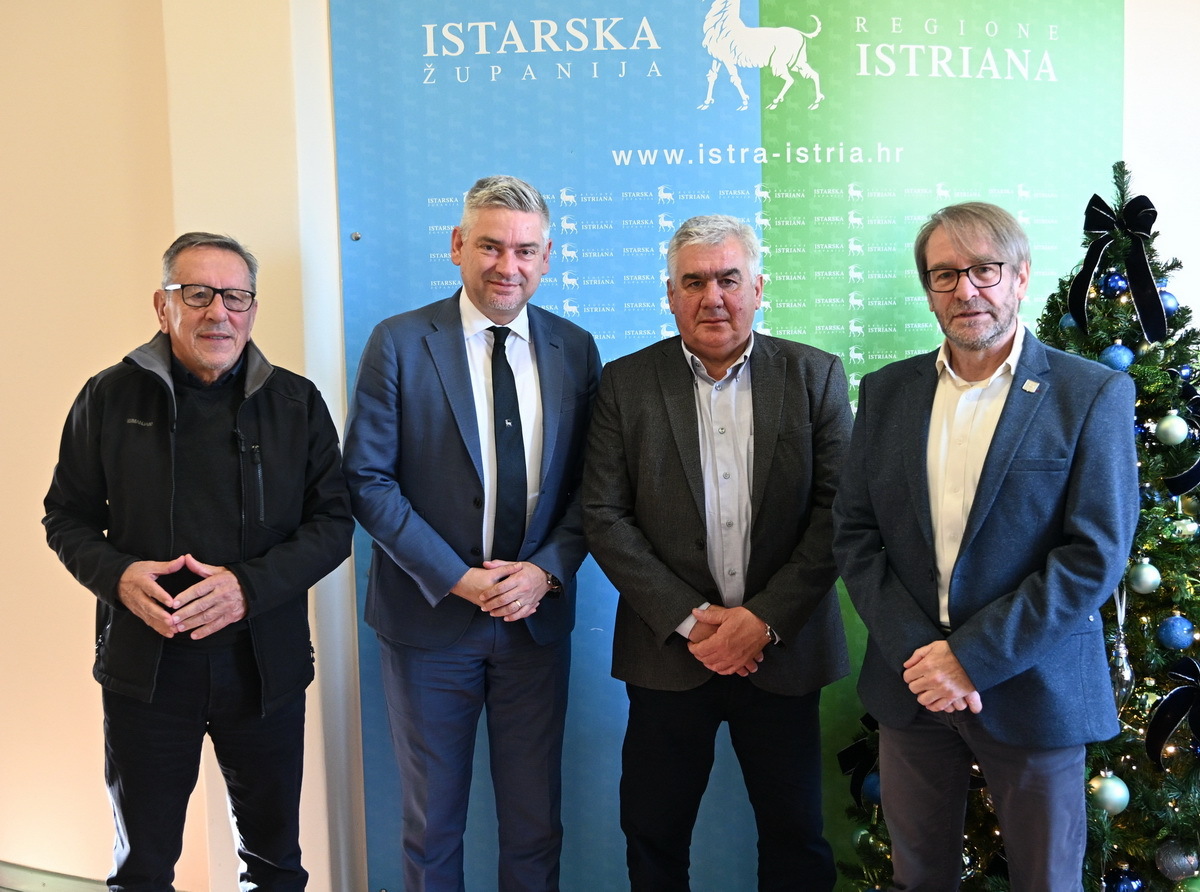 Branko Blažina, Boris Miletić, Aldo Osip i Vladimir Torbica  
