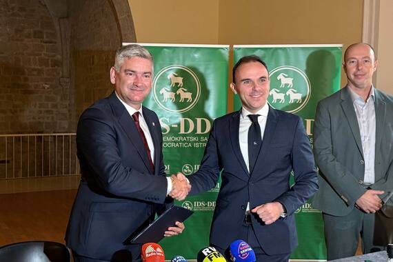 IDS i Miletić zajedno do 2029. godine: postignut dogovor za zajedničko vođenje Županije
