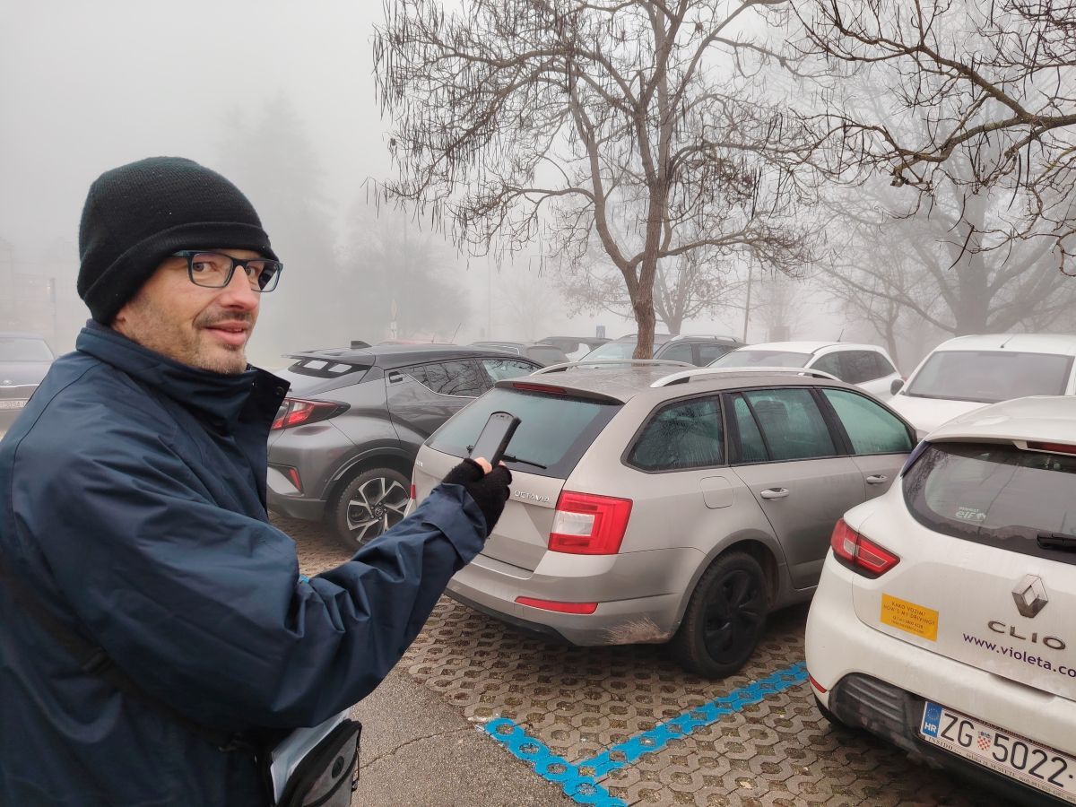 Damir Per na zadatku (Foto: Igor Radić)