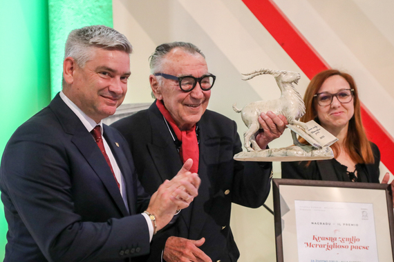 Milanu Rakovcu uručena županijska Nagrada za životno djelo Krasna zemljo - Meraviglioso paese 