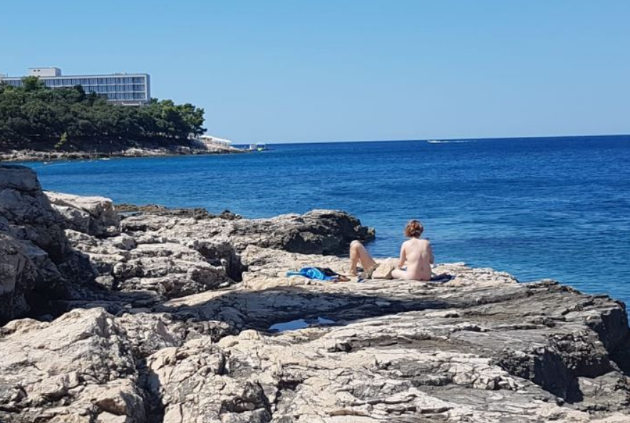 Nudo plaža između Ambrele i Saccorgiane (Foto: Mirjana Vermezović Ivanović)