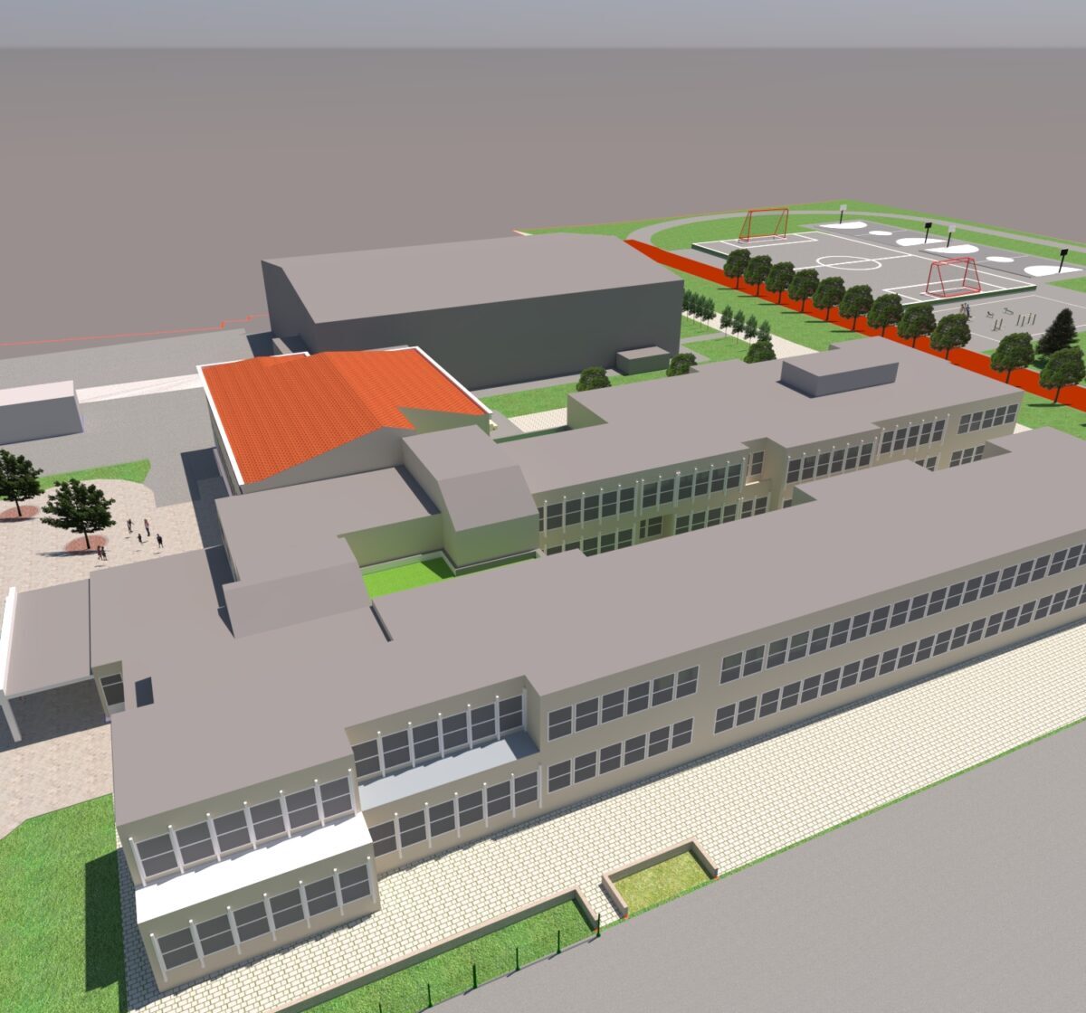 Projekt obnove OŠ Jurja Dobrile u Rovinju 