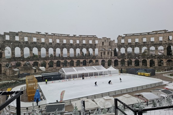 Pula eye i klizalište u Areni otvoreni još danas