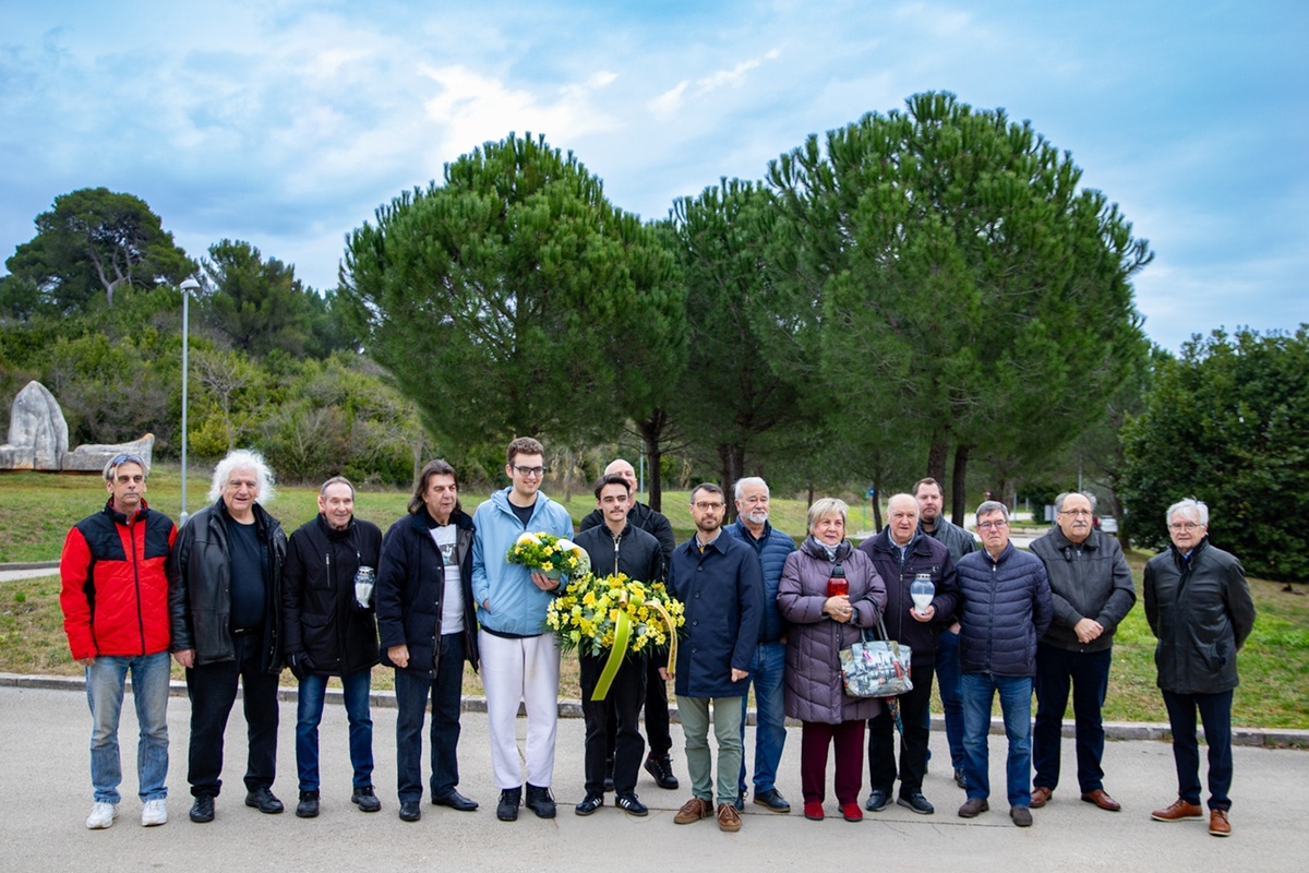 S komemoracije Serđu Blažiću Đoseru (Foto: Pula.hr)