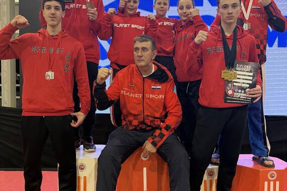 KBK Planet Sport pobrao osam medalja na turniru Una Open