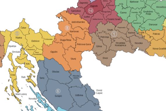 Pojavio se novi prijedlog teritorijalnog ustroja Hrvatske. Evo što se događa sa Istrom