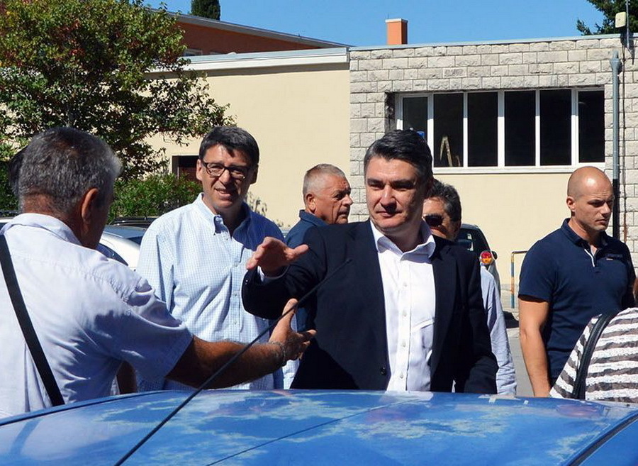 Zoran Milanović u Labinu