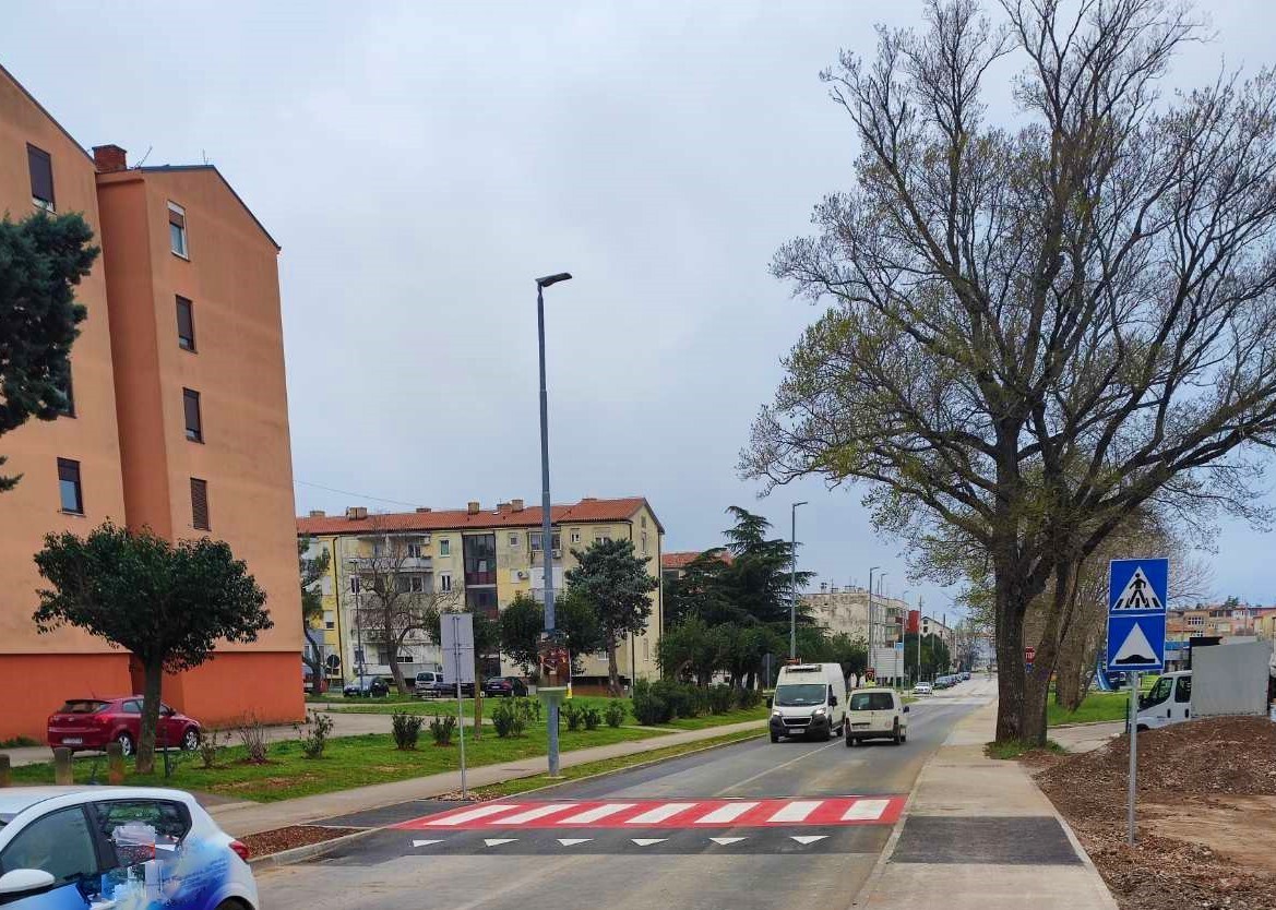 Pješački prijelaz u Umagu, ilustracija