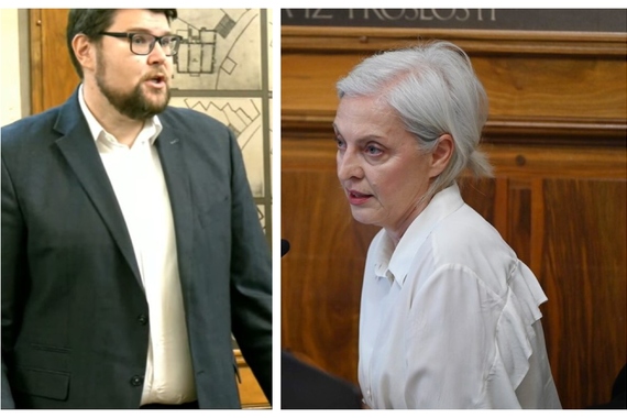 Radojčić prozvala Grbina za nepotizam i stranačko zapošljavanje, on odvratio: ‘Krenite sa žalbama od svoje kuće’