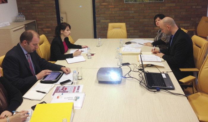 Prezentaciju su održali gradonačelnik Pazina Renato Krulčić i predstavnica Istarske županije Manuela Hrvatin