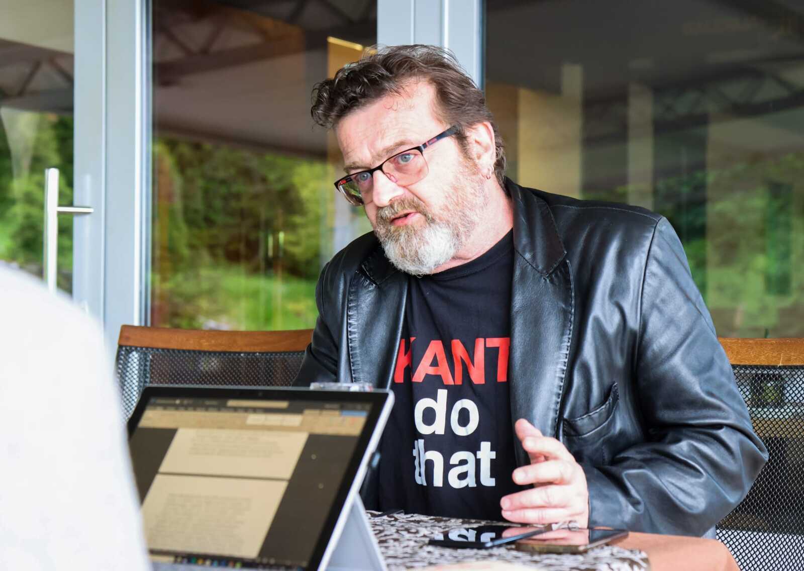 Kruno Lokotar sudjelovat će u panelu o romanu Kristiana Novaka "Ciganin, ali najljepši" (Foto: Igor Zenzerović)