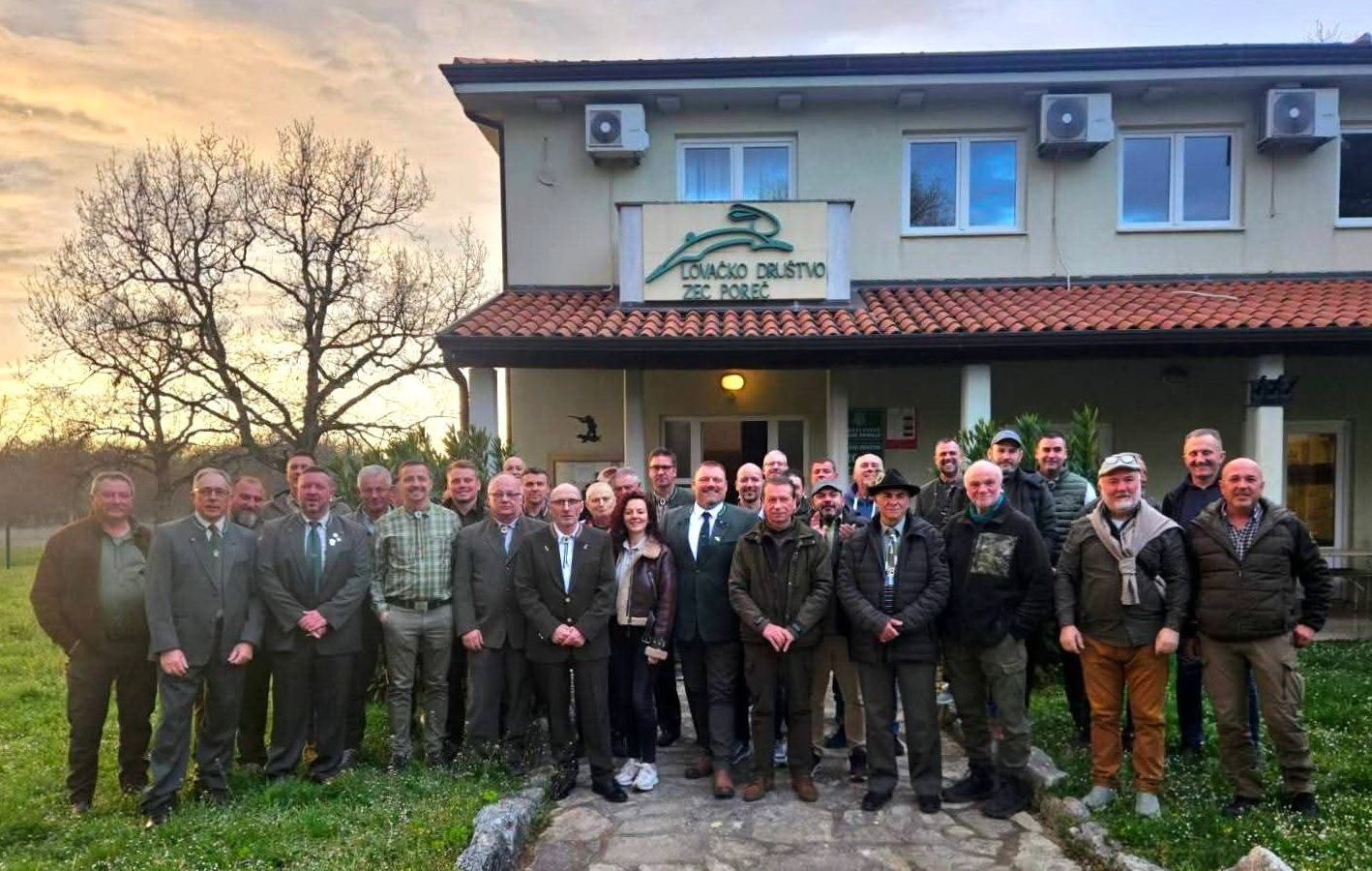 Članovi Lovačkog društva Zec Poreč
