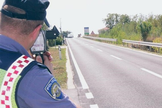 OPREZ, SNIMA SE! Kazne vrebaju na više od 50 lokacija: 24 sata kontrole brzine u Istri