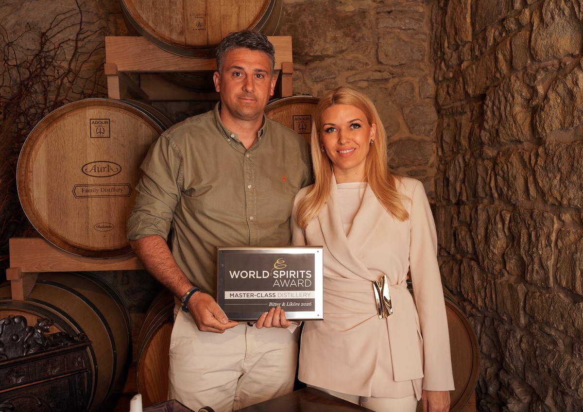 Mišel i Daša Sirotić s titula Master Class Distillery