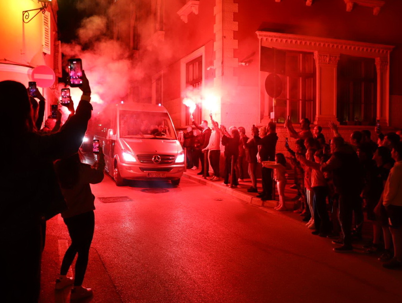 Doček mlađih kadetkinja Odbojkaškog kluba Vodnjan