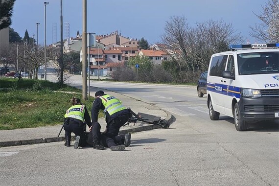 Pali s romobila nedopuštene snage: jedan maloljetnik završio u bolnici
