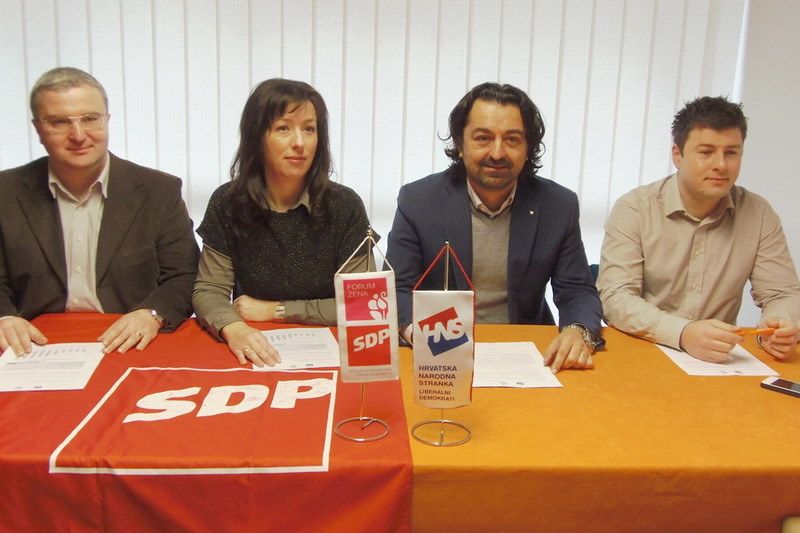 Vedran Majcan, Elena Jerman, Vlatko Mrvoš i Branko Rončević