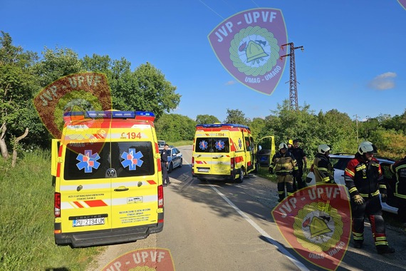 Teška prometna kod Plovanije: stradale dvije muške osobe