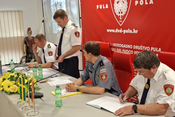 Dalibor Fonović predsjednik, zapovjednik Vedran Milošević