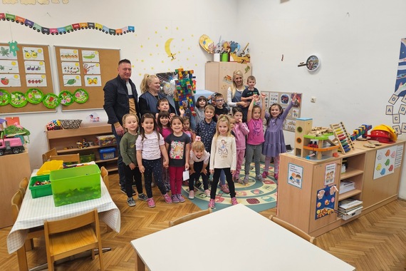 Načelnik Đulijano Petrović posjetio vrtić, jaslice i školu u Kašteliru