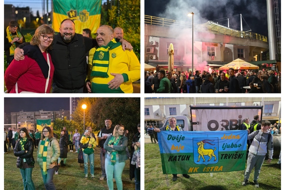 Veselica pored stadiona Drosina, oproštaj od promjenjive sezone